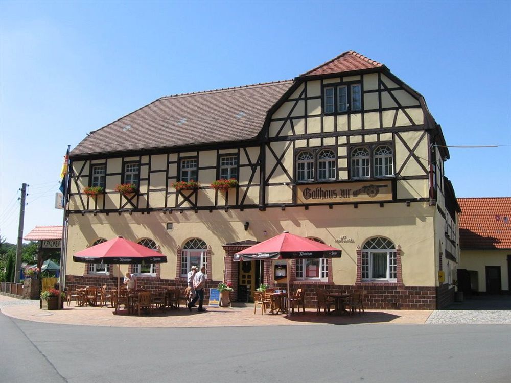 Hotel Zur Kanone Tautenhain ภายนอก รูปภาพ